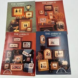 Homespun Elegance Cross Stitch Chart The Amish Series Eggs 1 4 5 6 Folk Art